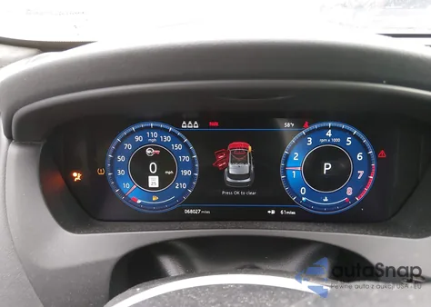 2020 Jaguar F-Pace Svr P550 Awd Automatic из США, поврежденный, VIN SADCZ2EE5LA656877